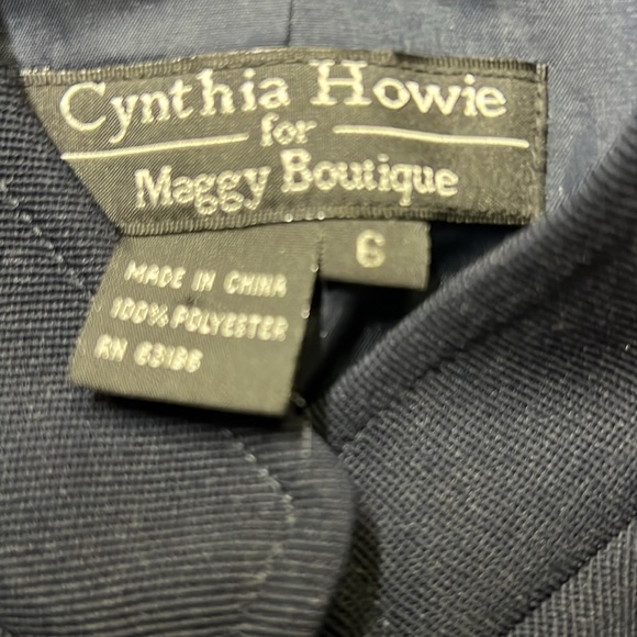 Maggy Boutique Navy With Gold Buttons Blazer - Picture 4 of 5